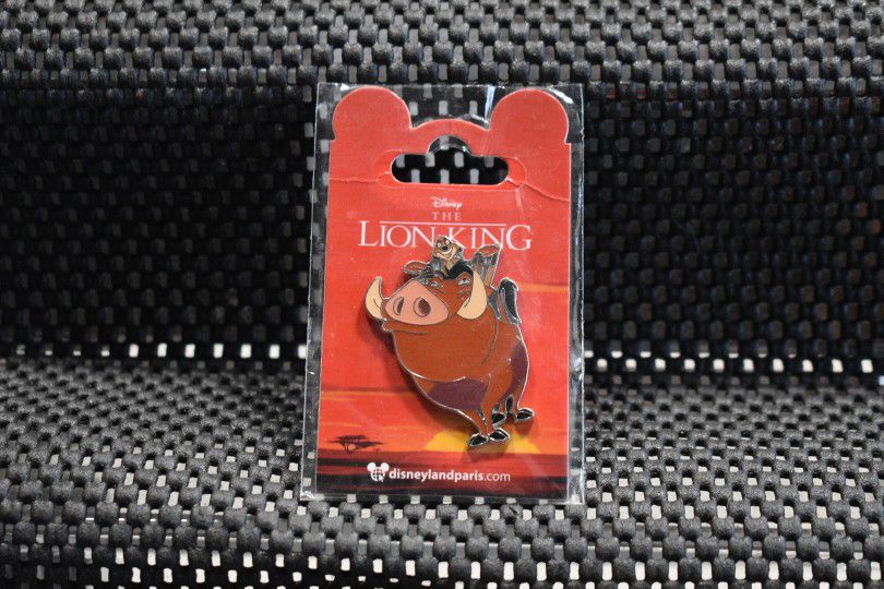 Disney Lion King Timon & Pumbaa Paris Pin