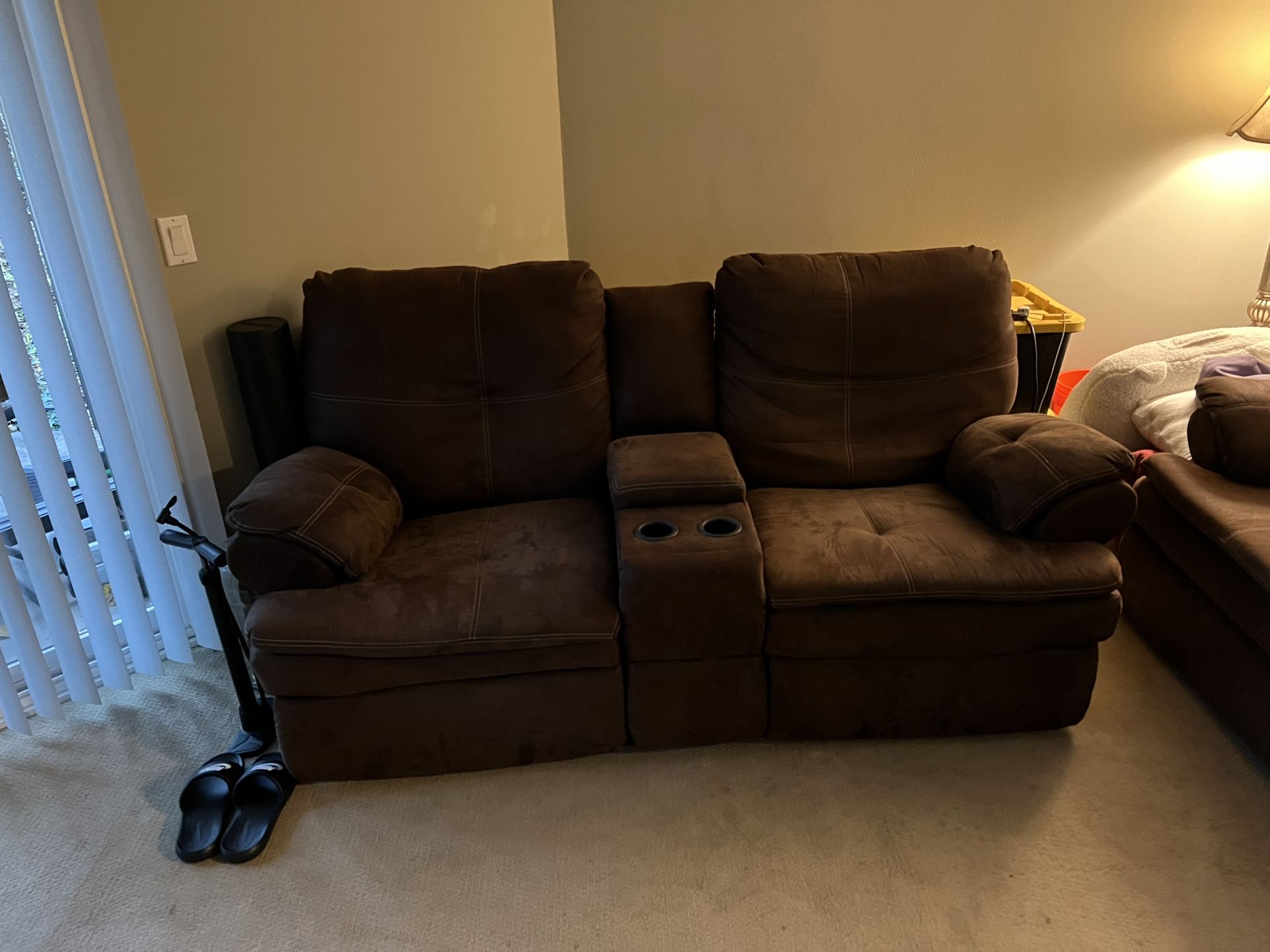 Love Seat And Couch