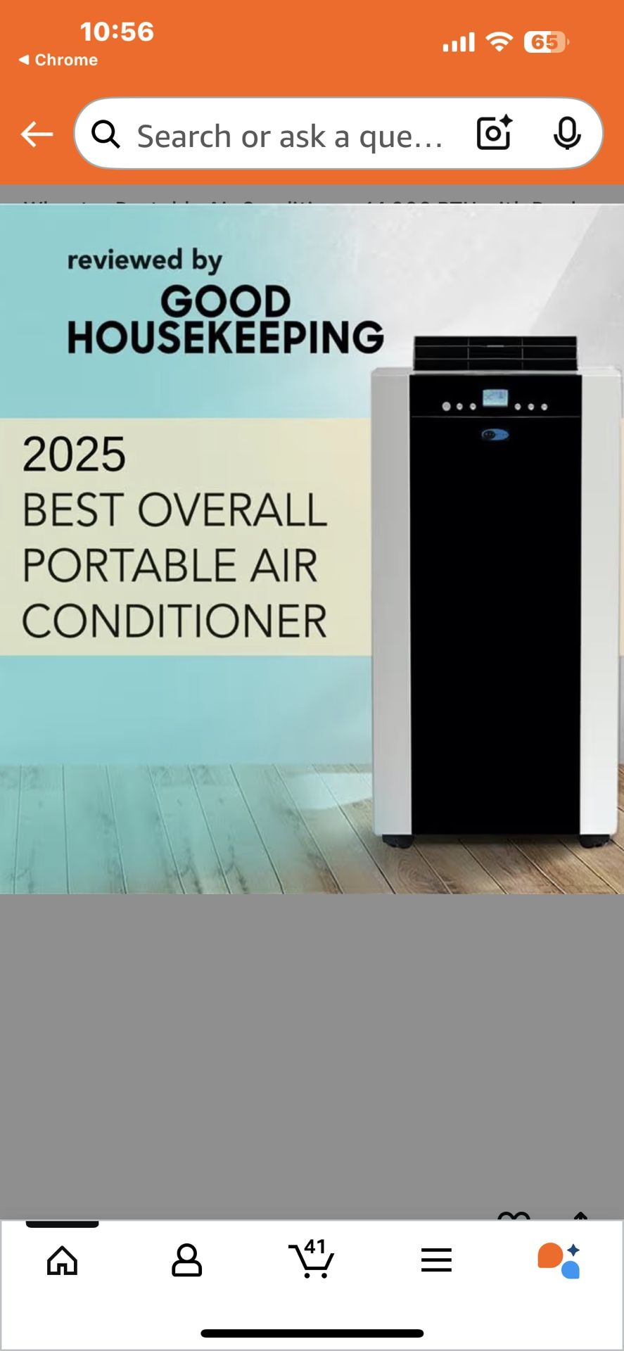 Whynter 14,000 BTU Dual Hose air Conditioner / Humidifier