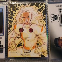 Marvel Sketch Cards Storm