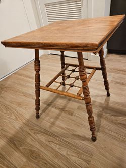 Wood table
