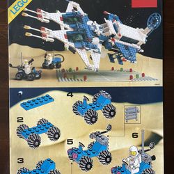 Vintage LEGO Building Instructions #6980 Galaxy Commander