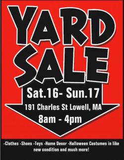 Yard sale