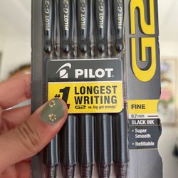 Pilot G2 Pens (5 - Pack)