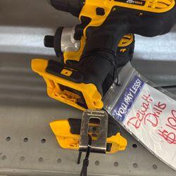2 Dewalt Drills With Battery’s Ans Charger $199 
