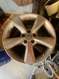 Lexus Rx350 rims Toyota