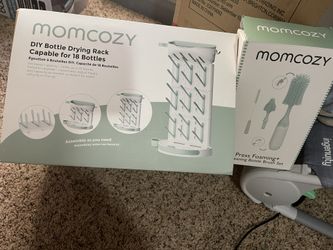 Drying  Rack And Bottle Brush Set