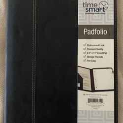 Colored Pens and Portfolio Folder New