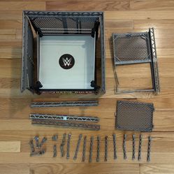 WWE Extreme Rules Ring with Spring Floor & Cage   