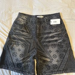VALE SPADE DENIM JORTS