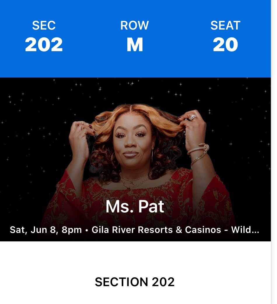 Ms. Pat Comedy Show