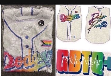Dodgers Jersey LGBTQ Pride Night XL Medium Or XL