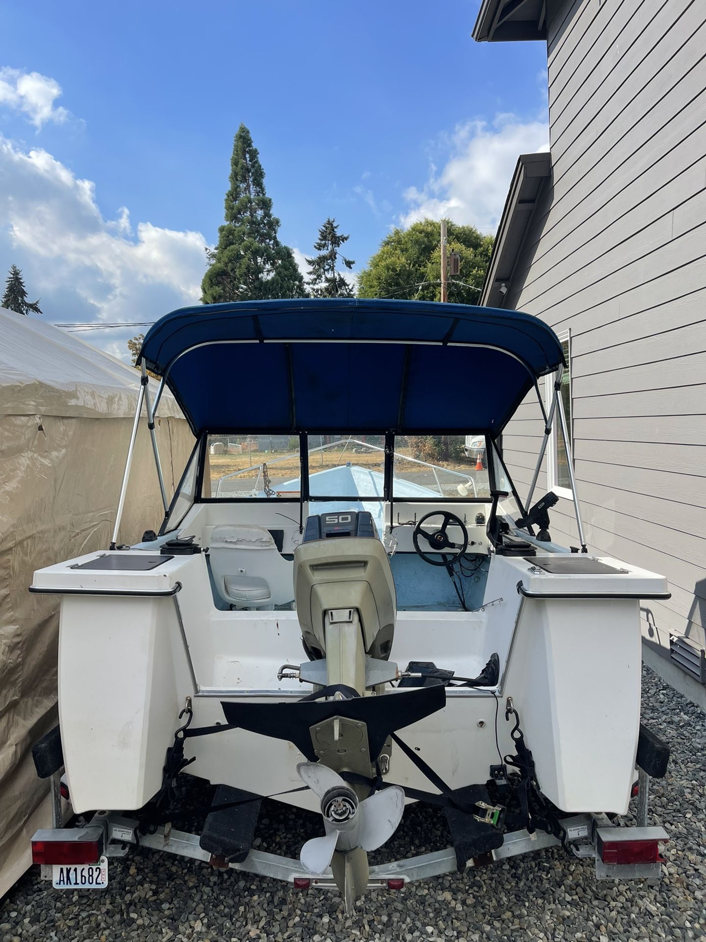 16’ Sportlap Truline Fiberglass Boat for Sale in Spanaway, WA OfferUp