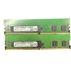 8GB DDR4-2400 ECC Registered RAM — 2x 4GB Micron