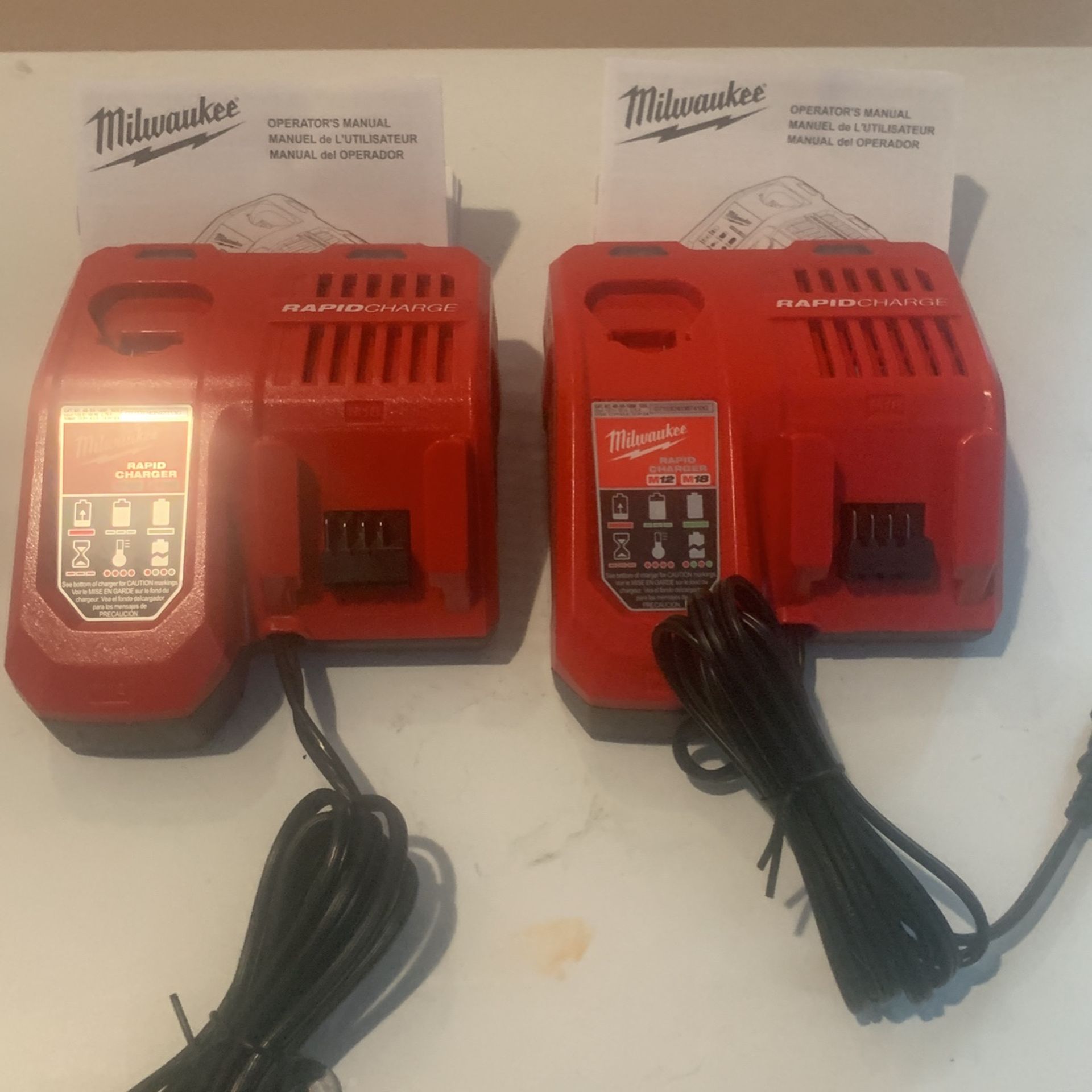 Brand New Milwaukee Rapid Battery Charger