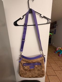 Coach Poppy Signature Crossbody bag