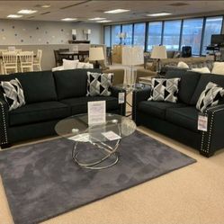 Gleston Onyx 2-Piece Living Room Set🚨Finance&Delivery Available 