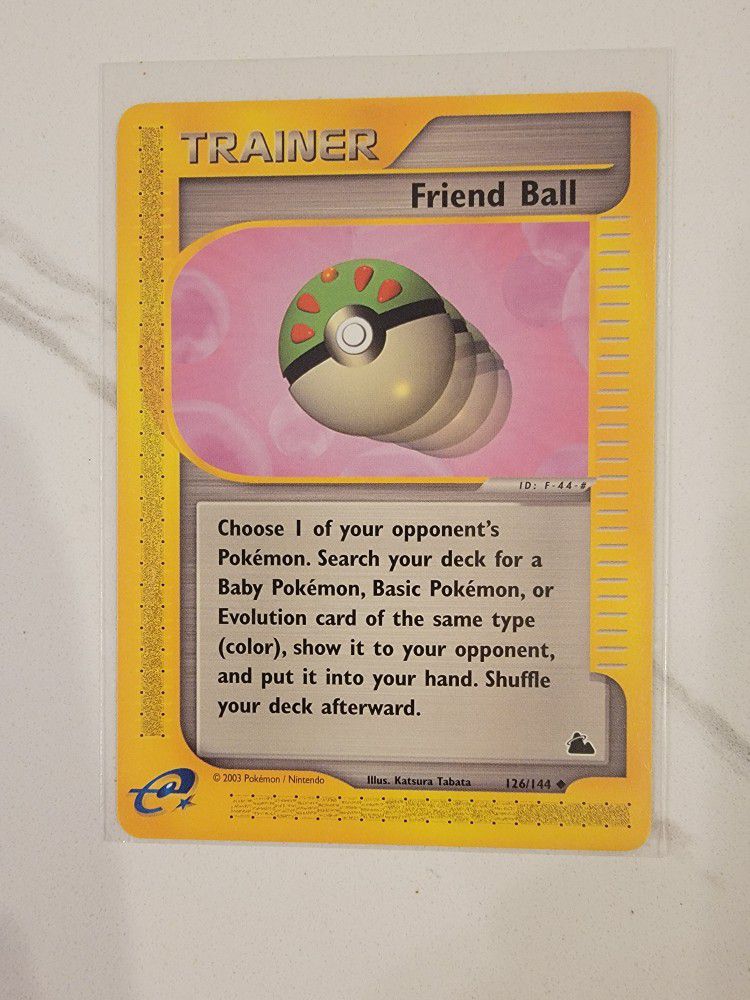 2003 Pokemon Card - Skyridge Friend Ball 126/144 Near Mint [NM!]