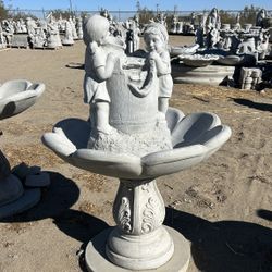 New Fountain Made Out Of Cement Perfect Gift 🎁 