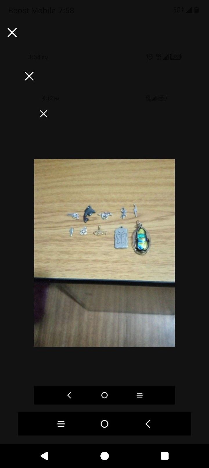 7 Charms & 2 Pendants