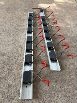 UltraHold Wall-Mount Garage Tool Organizer Racks (2)