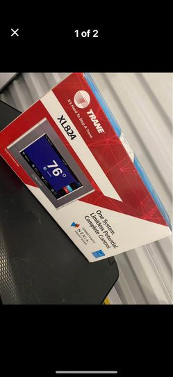 Trane XL 824 thermostat