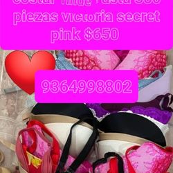 Lote Brazier Victoria Secret. Pink Costal 50 Lbs 