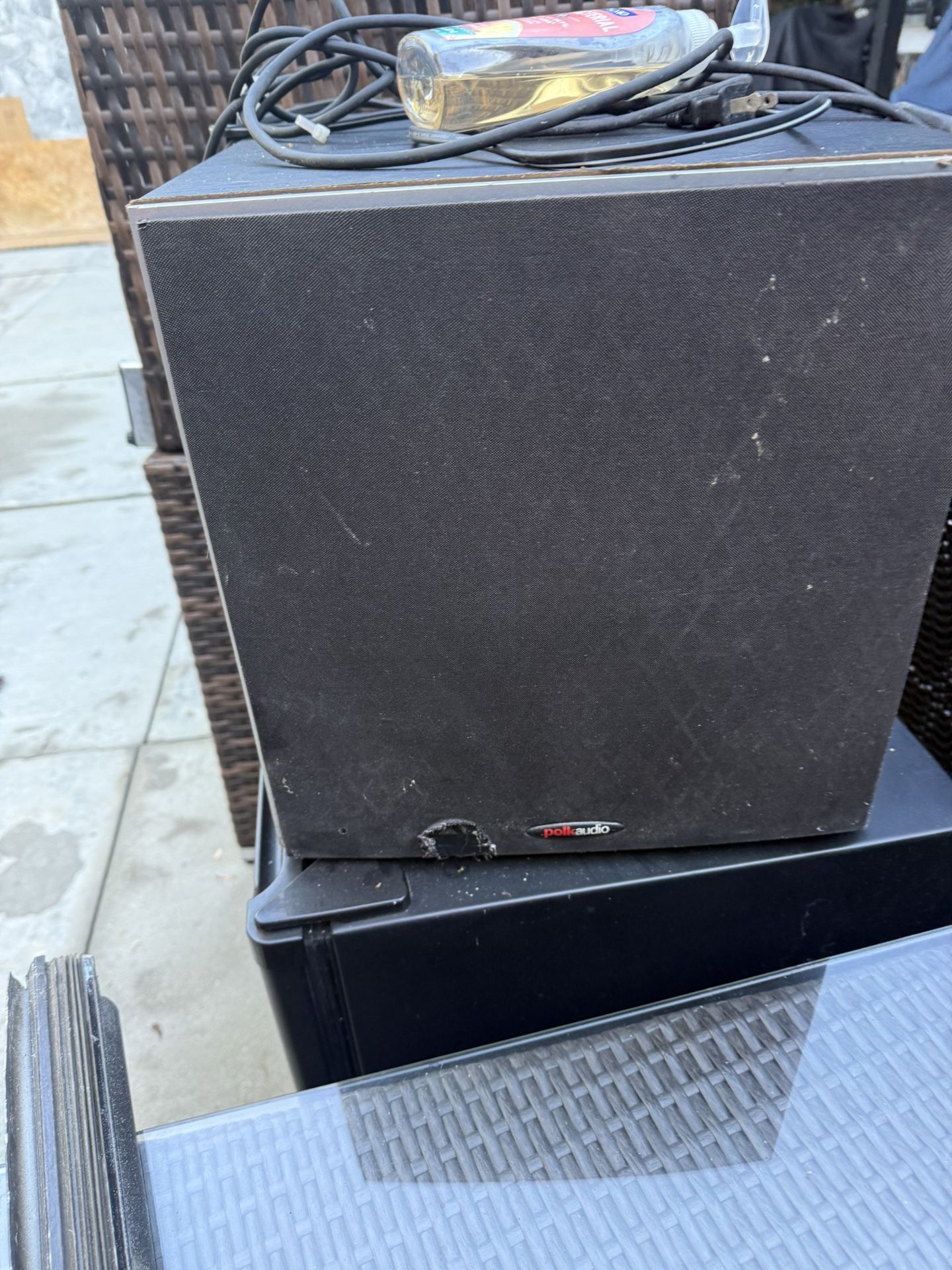 Subwoofer & Bose Speakers