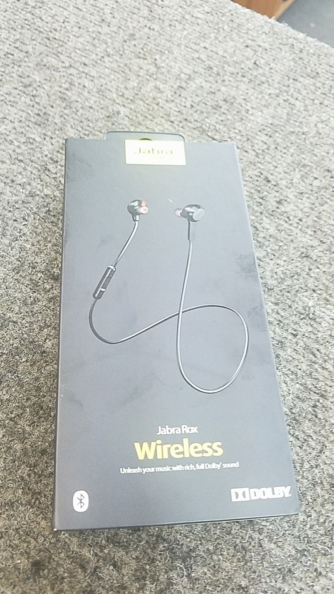 Jabra Rox Wireless Earbuds Headphones new