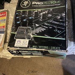 10 Channel Professional Mixing Board 