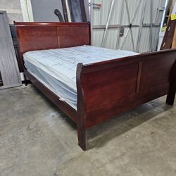 Queen Bed And Mattress