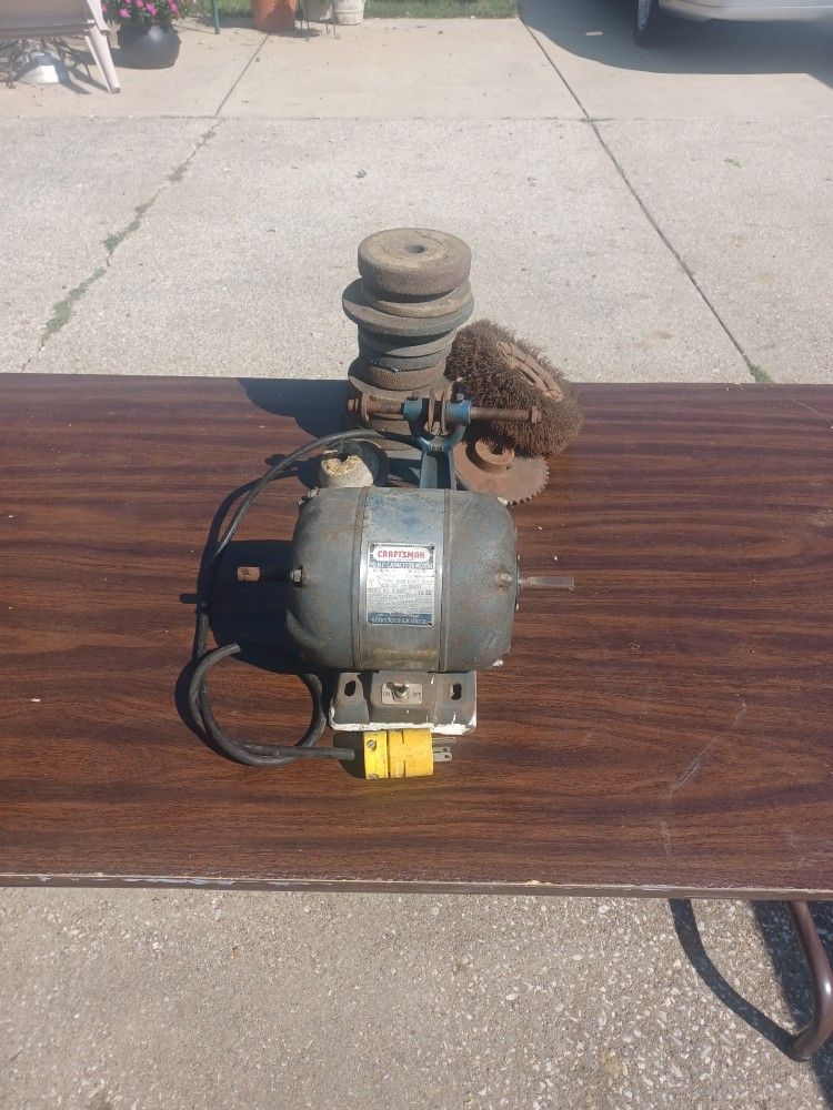 Craftsman Dual Shaft 1/2 HP rebuilt Motor
