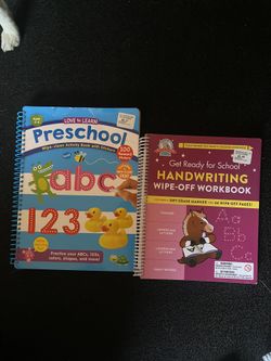 Dry Erase Writing Practice Books