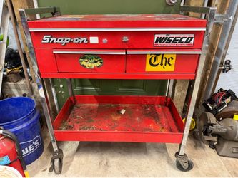 Snap on tool cart toolbox vintage