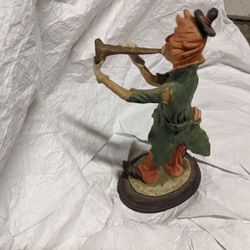 Collectible Ceramic Clown Statue