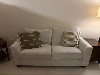 Off-white/light gray couch