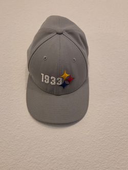 New era Grey steelers  hat
