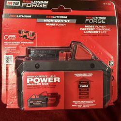 Milwaukee red lithium forge 8.0