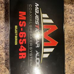 Two Brand New Sets Of 6. 5 Majestic Speakers 