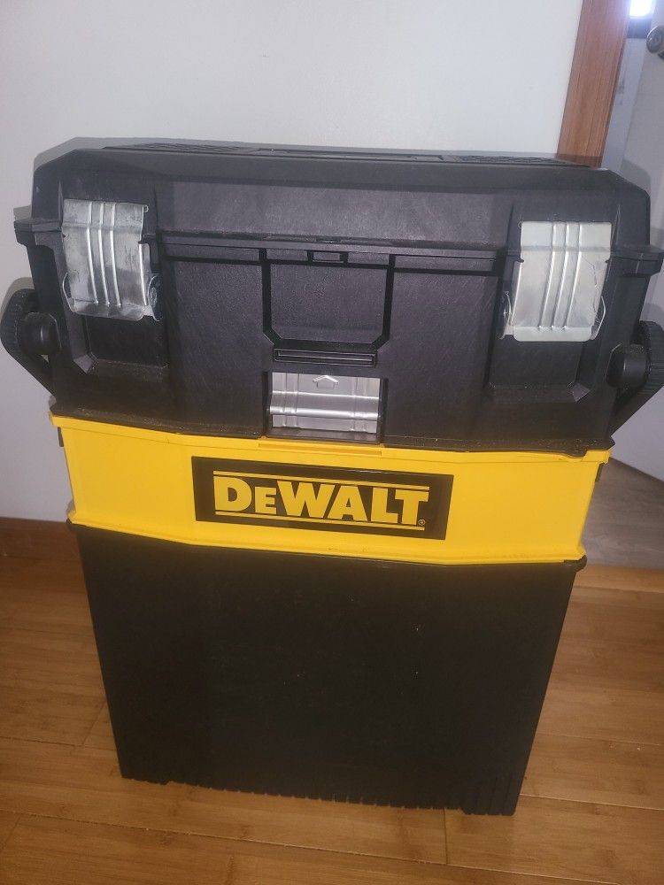 DEWALT Tool Box & Rolling Mobile Work Center, Multi-level (DWST20880)