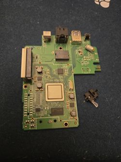 Green PCB Circuit Board with Ports