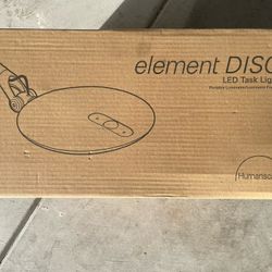 HumanScale Element DISC LED Task Light HSIEDL0112 – Brand New Sealed!
