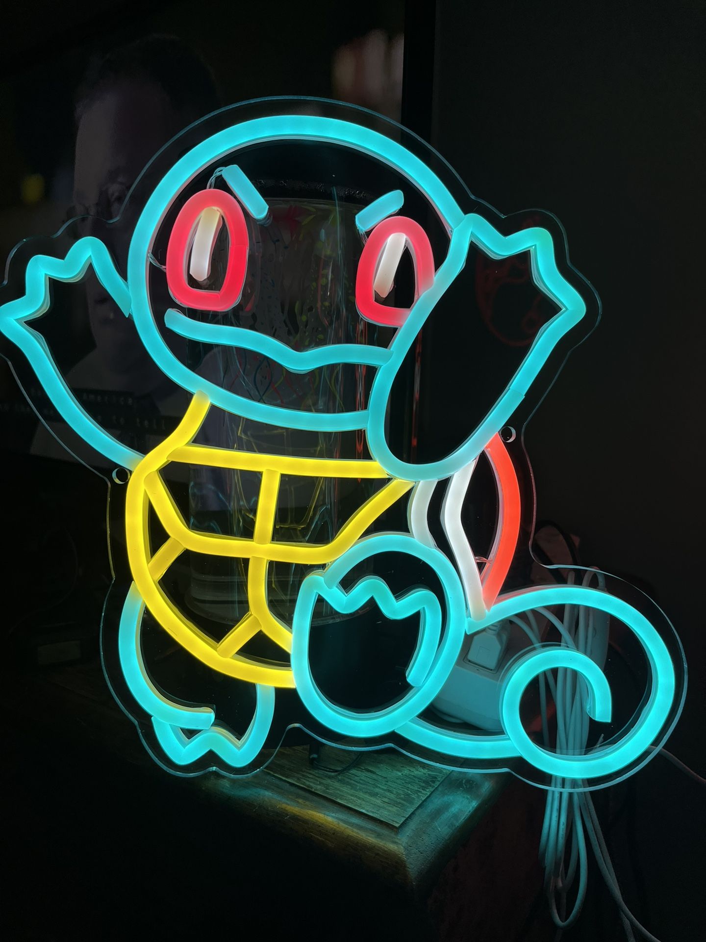 Squirtle Neon Sign
