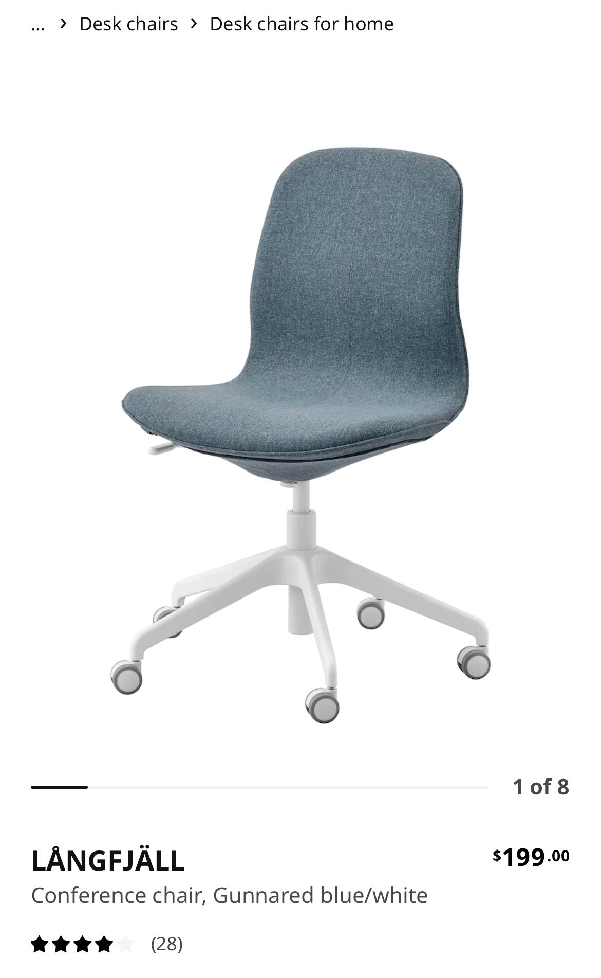 Office Chair LÅNGFJÄLL IKEA