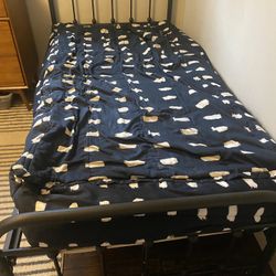 Twin Black Bed Frame - Free. Pick Up Asap