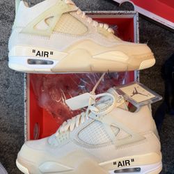 Jordan 4 Retro Off-white Sails (Women’s)