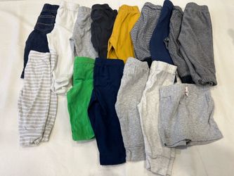 15 baby boy pant bundle 6 month