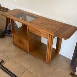 Tv/microwave Stand/entertainment Center 