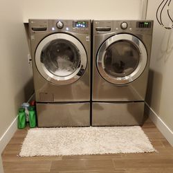 Lg True Steam Washer And Dryer Set 