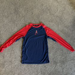 Angels Long Sleeve Shirt / Light Sweatshirt Size Large